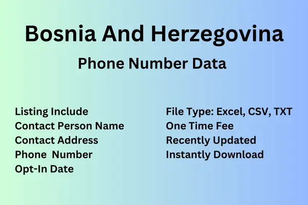 Bosnia And Herzegovina number data