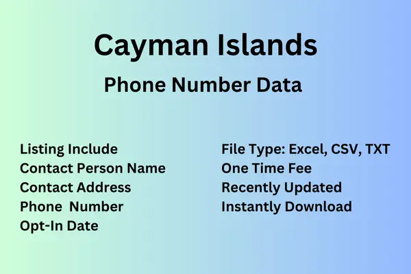 Cayman Islands number data