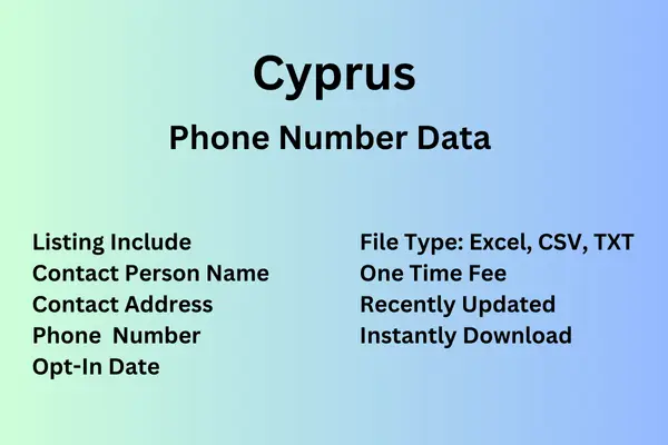 Cyprus number data