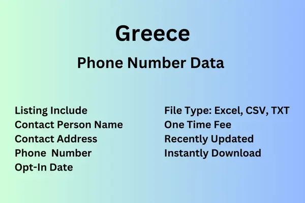 Greece number data
