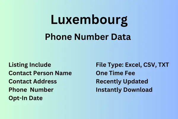 Luxembourg number data