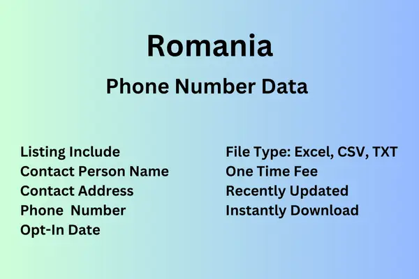 Romania number data