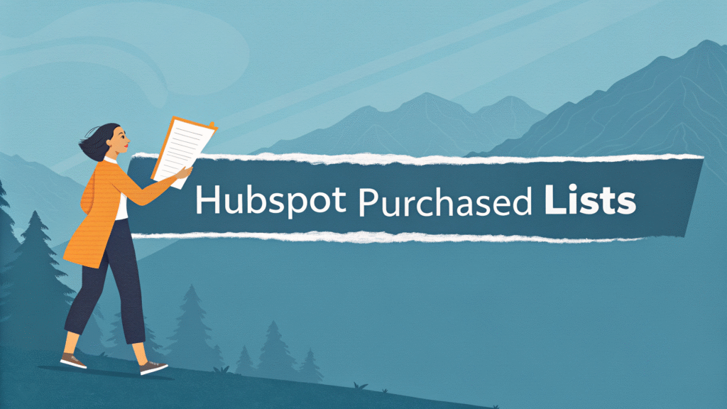 hubspot purchased lists