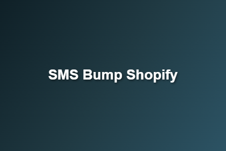 SMS Bump Shopify